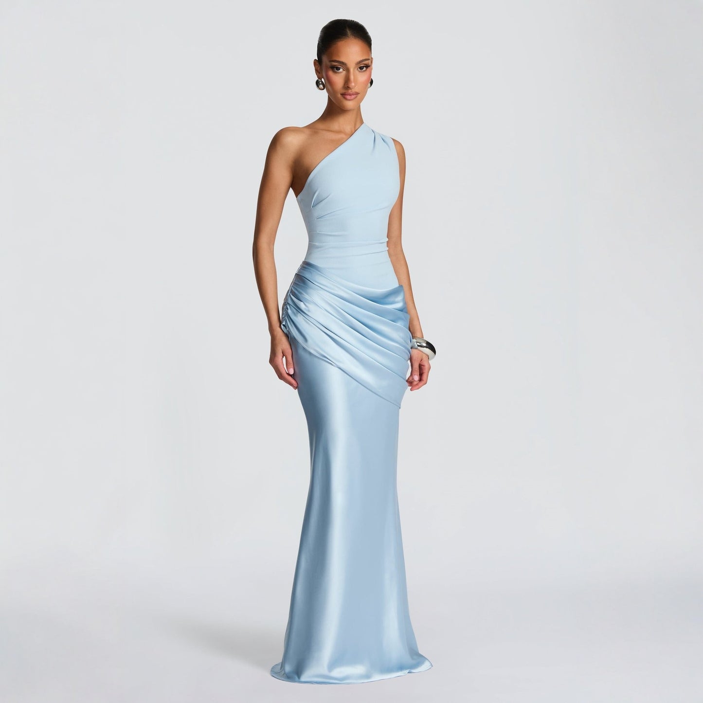 Bodycon evening gown fabric detail