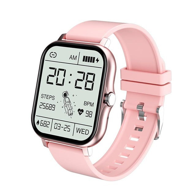 Smart watch step counting screen