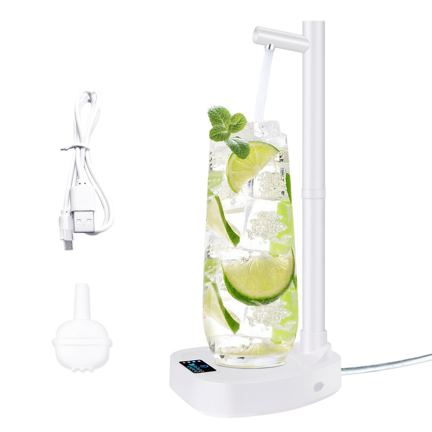 Automatic Water Dispenser Pump – Rechargeable Desktop Water Bottle Stand – photo 6 of 10
