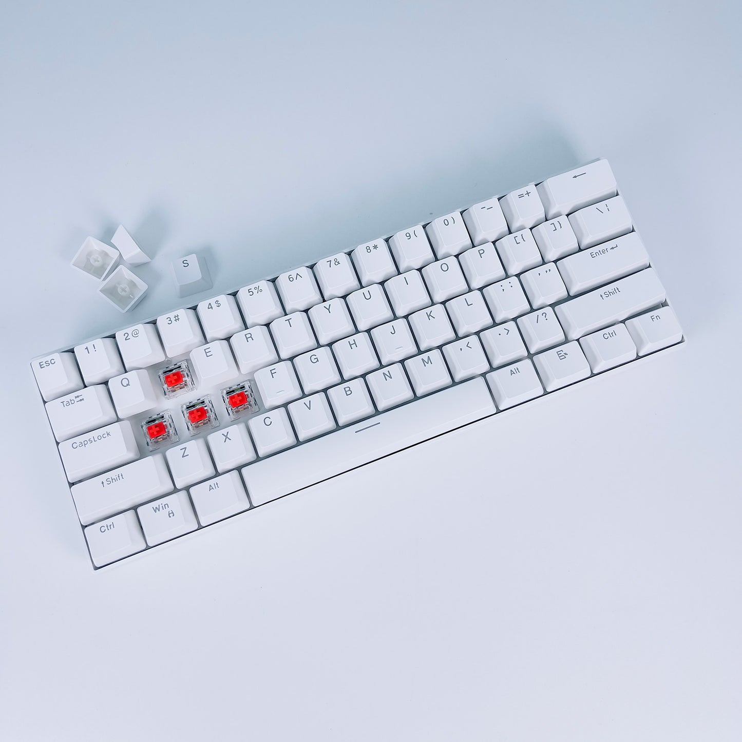 mechanical keyboard green switch detail