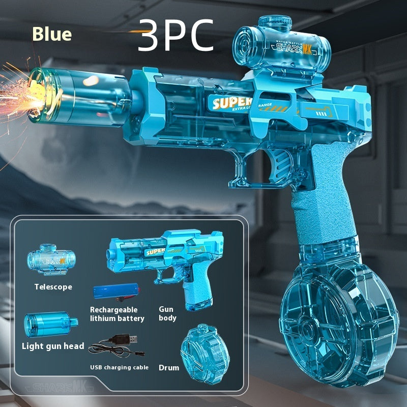 Electric water gun - battery compartment