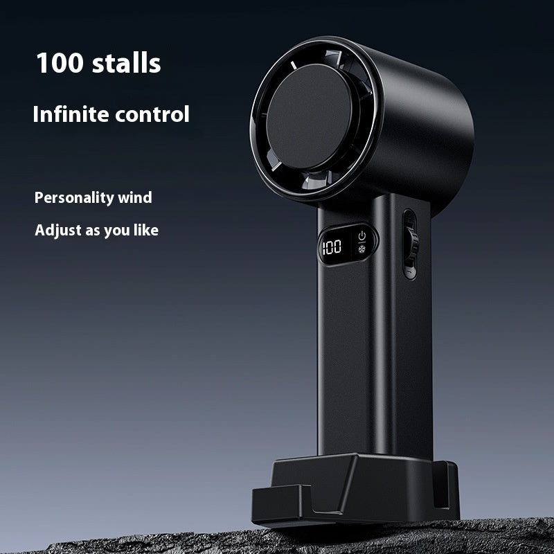 Refrigeration Handheld Turbo Fan – Mini Portable USB Rechargeable Pocket Fan – photo 10 of 10