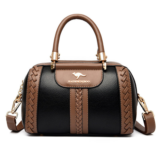Women's one-shoulder color-block crossbody bag - photo 2 of 12