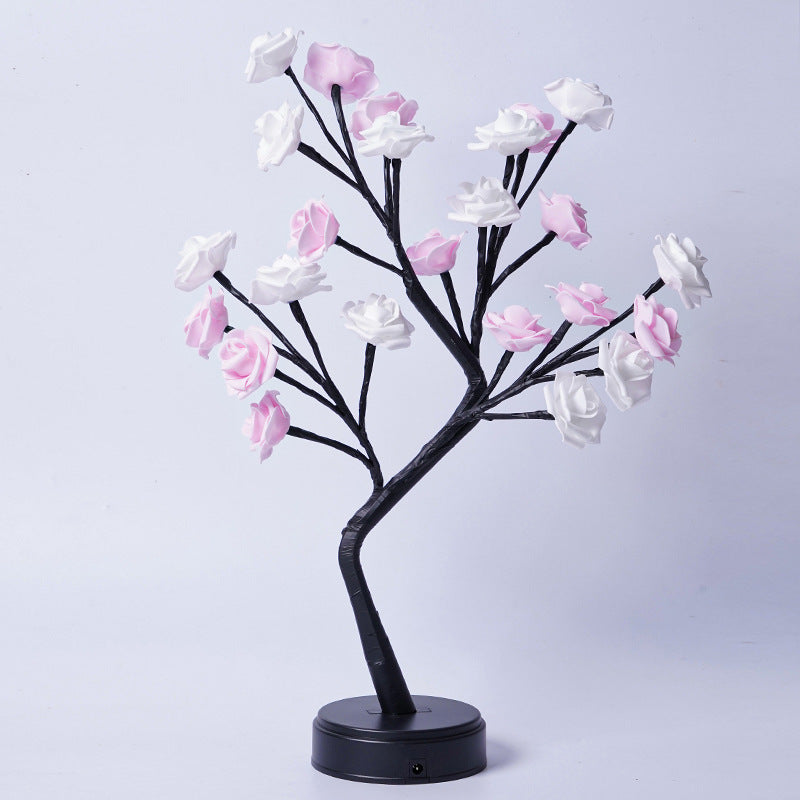 Rose fairy lamp, size dimensions