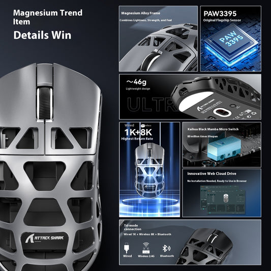 gaming mouse side profile