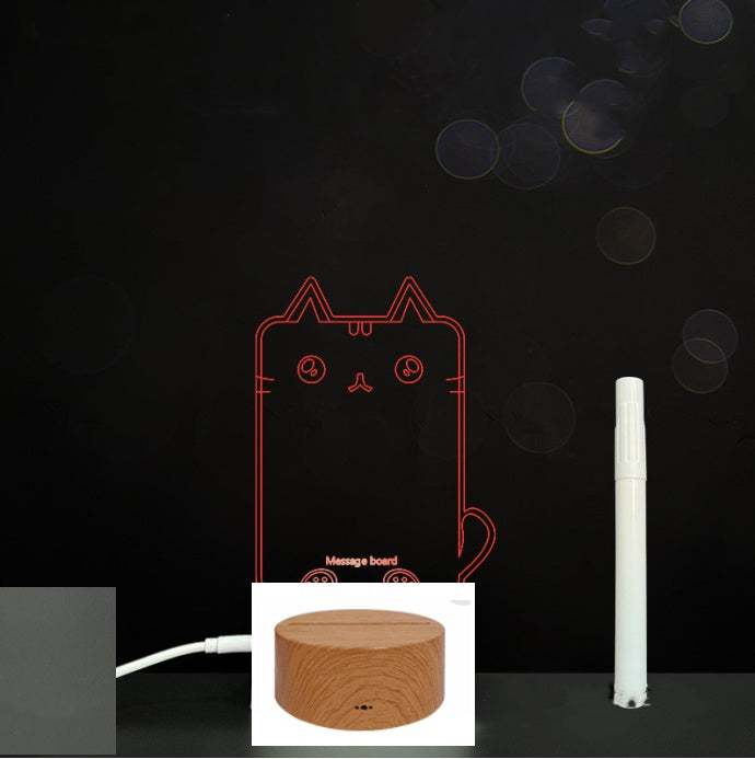 3D acrylic board - multi-color lighting