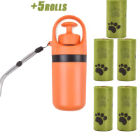 Portable Dog Poop Scooper with Built-In Bag Dispenser – Long Handle Pet Waste Picker – photo 10 of 14