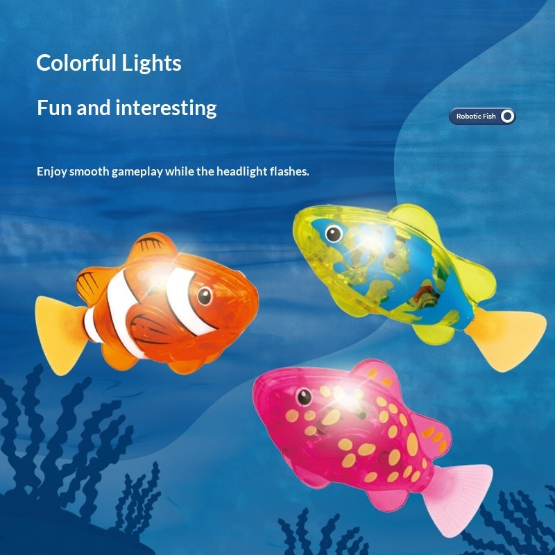 Light-Activated Swimming Fish Bath Toy for Kids – photo 7 of 15