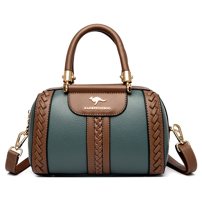 Women's one-shoulder color-block crossbody bag - photo 11 of 12