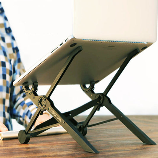 Portable nylon desktop laptop stand