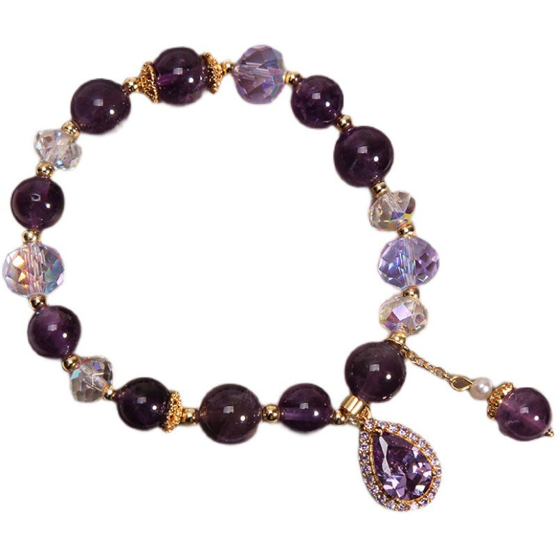 Vintage Purple Crystal Bracelet - photo 5