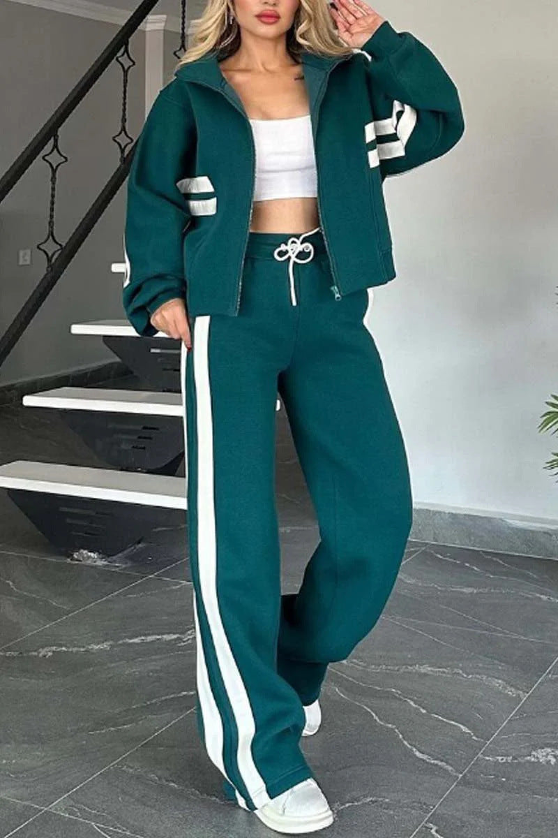 Women's tracksuit styled outfit