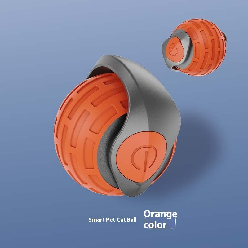 Interactive Cat Toy Ball – Automatic Rolling USB Rechargeable Teaser – photo 4 of 10