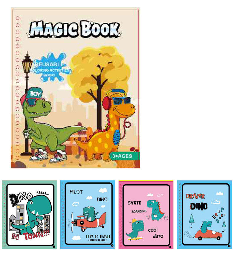 Water painting book Flamingo theme
