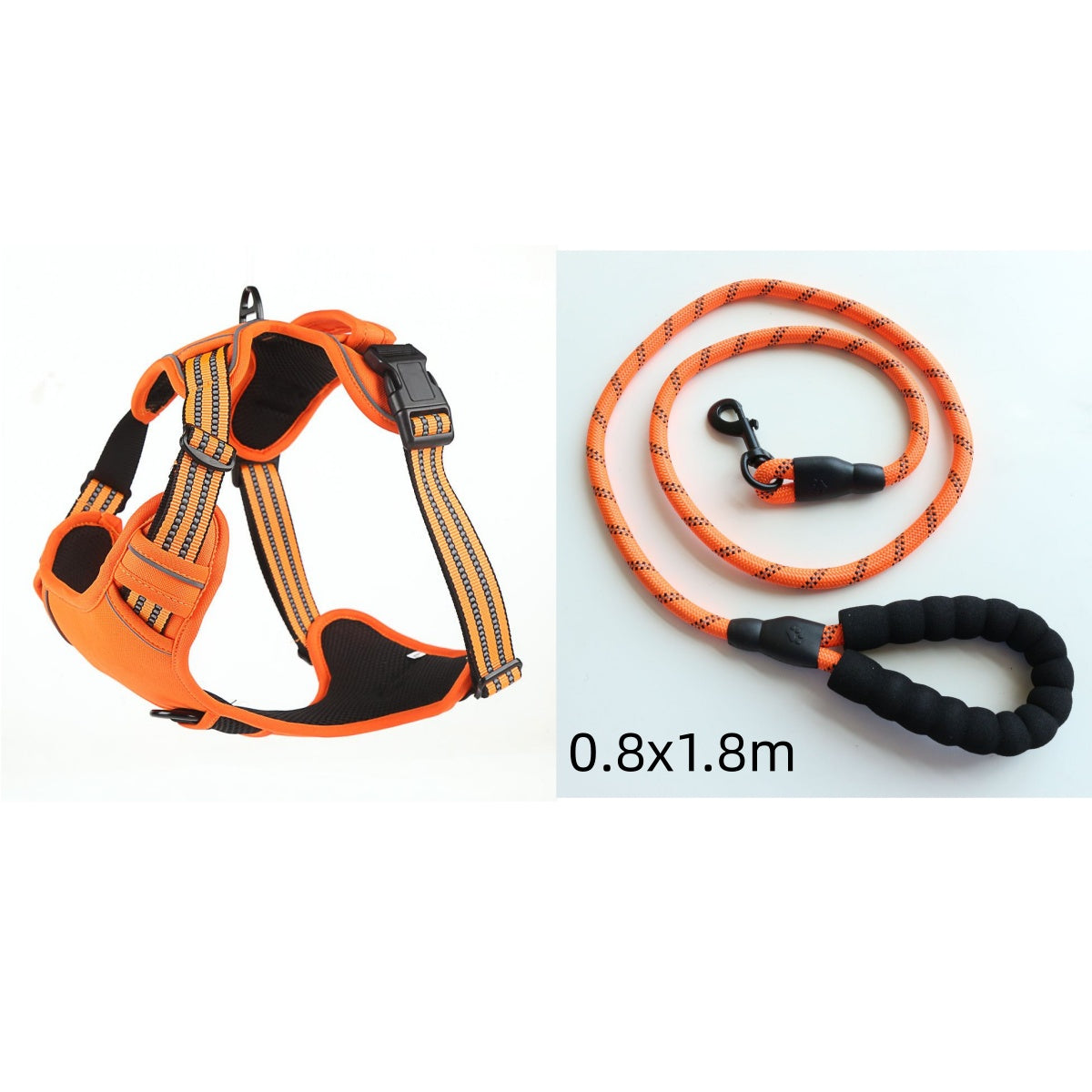 No-Pull Reflective Dog Harness – Breathable Adjustable Pet Vest - product photo 15 of 18