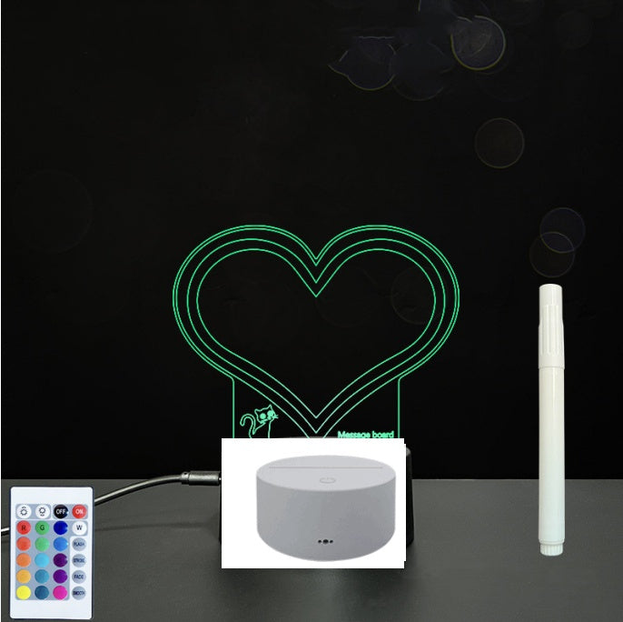 LED writing board - color options