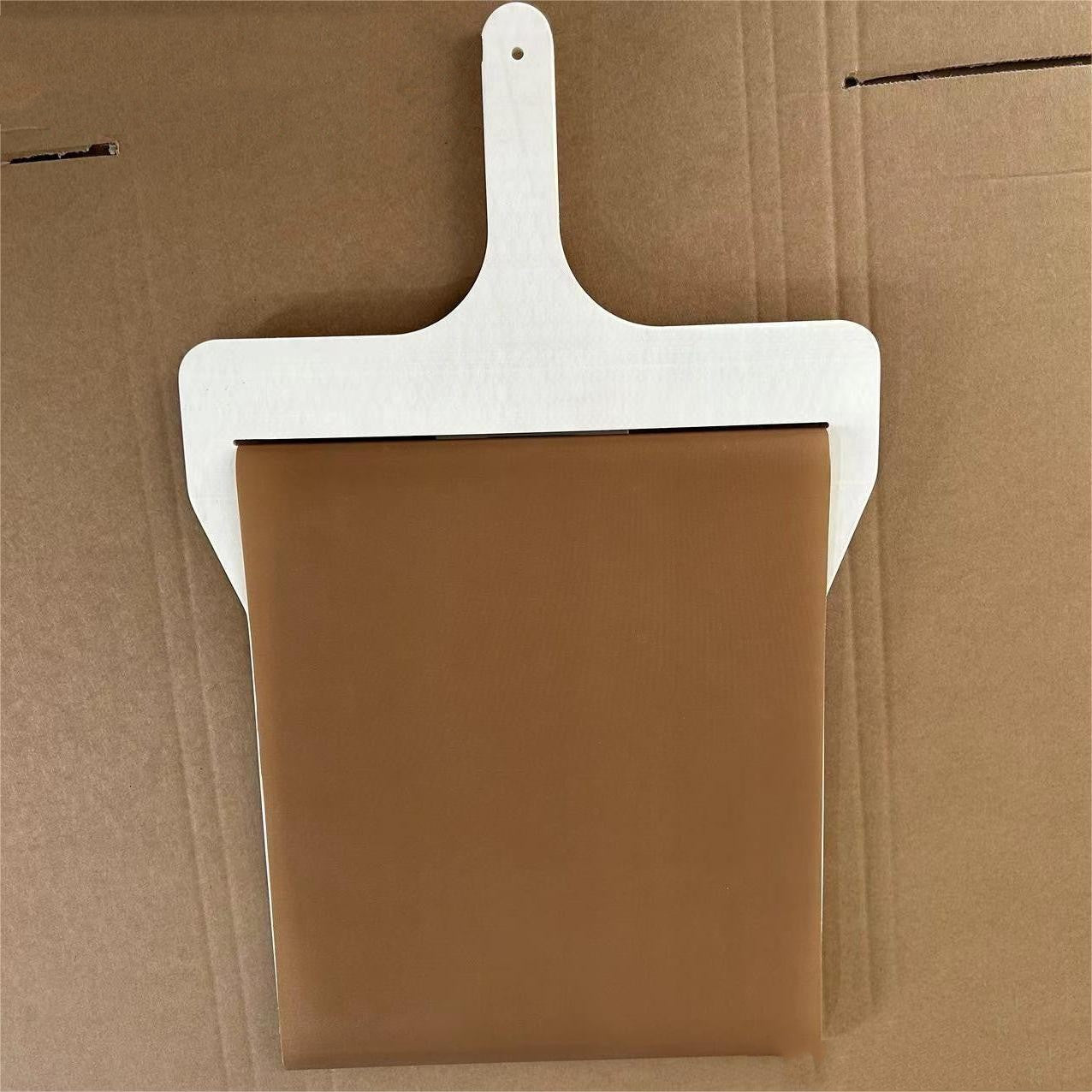 Wooden pizza peel - hanging storage hole
