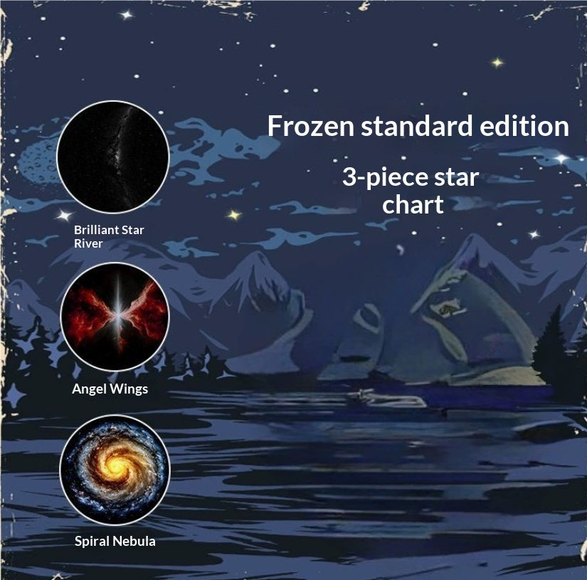 Projection night light film included
