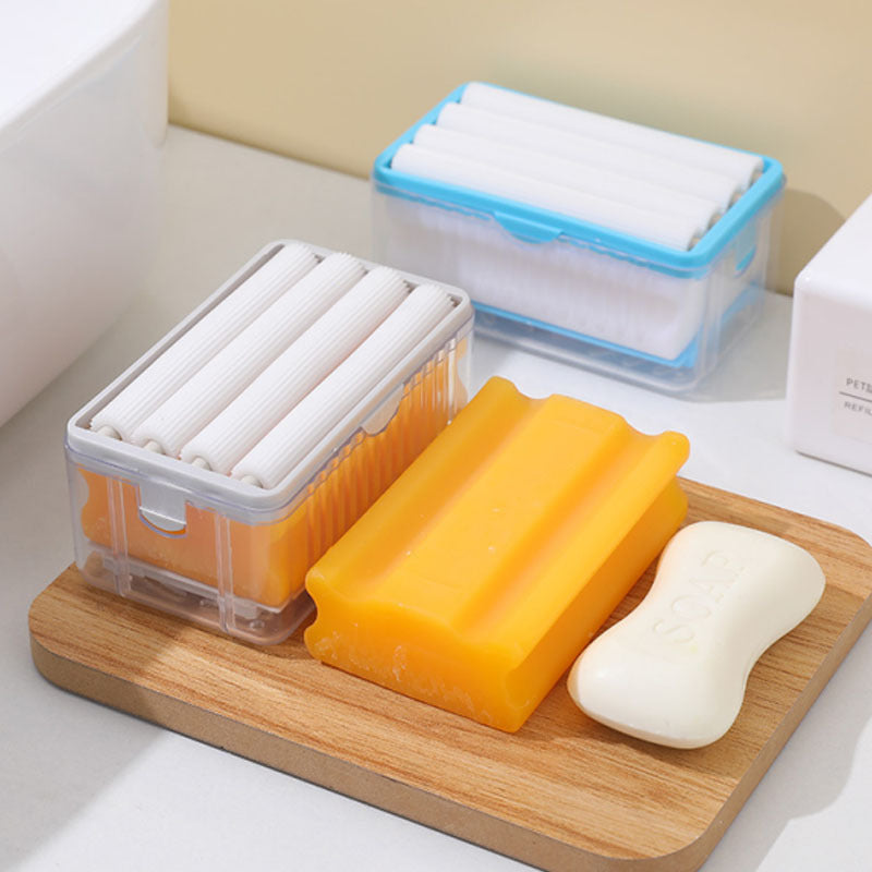 Multifunctional Hands-Free Foaming Soap Dish - product photo 1 of 8