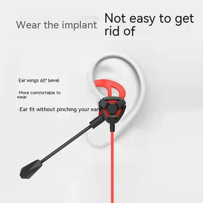 Earphones shown in black colorway