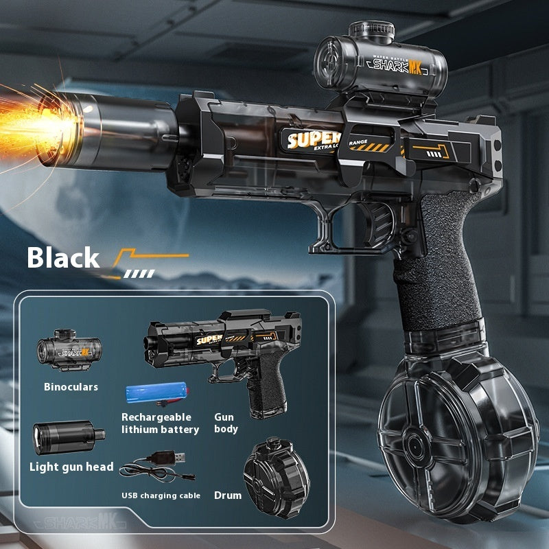 LED Light-Up Electric Water Gun – Automatic Spray Water Blaster for Kids - product photo 11 of 13