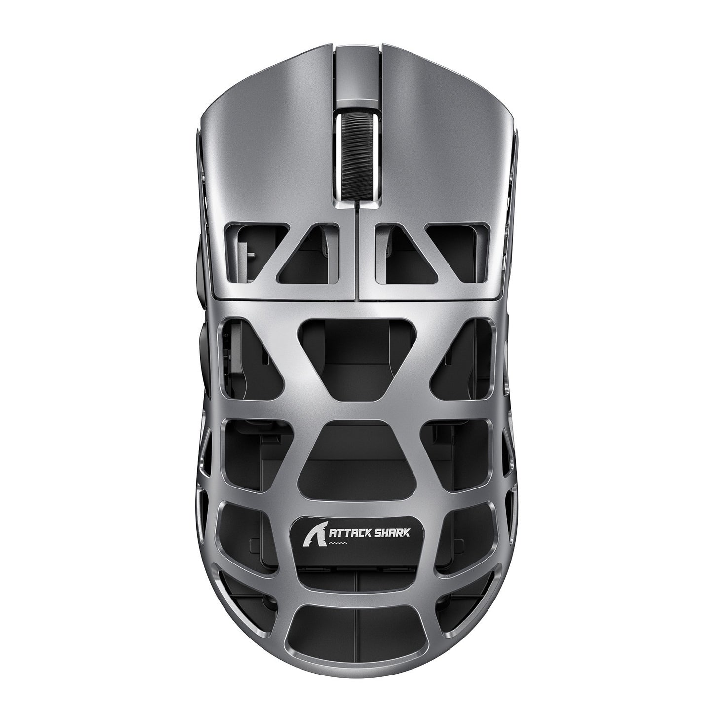 gaming mouse in silver