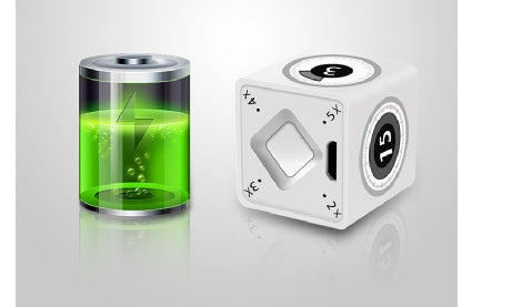 Compact digital timer, side view