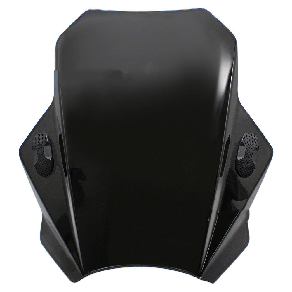 Universal Street Motorcycle Windshield – Smoke Lens Wind Deflector - product photo 4 of 5