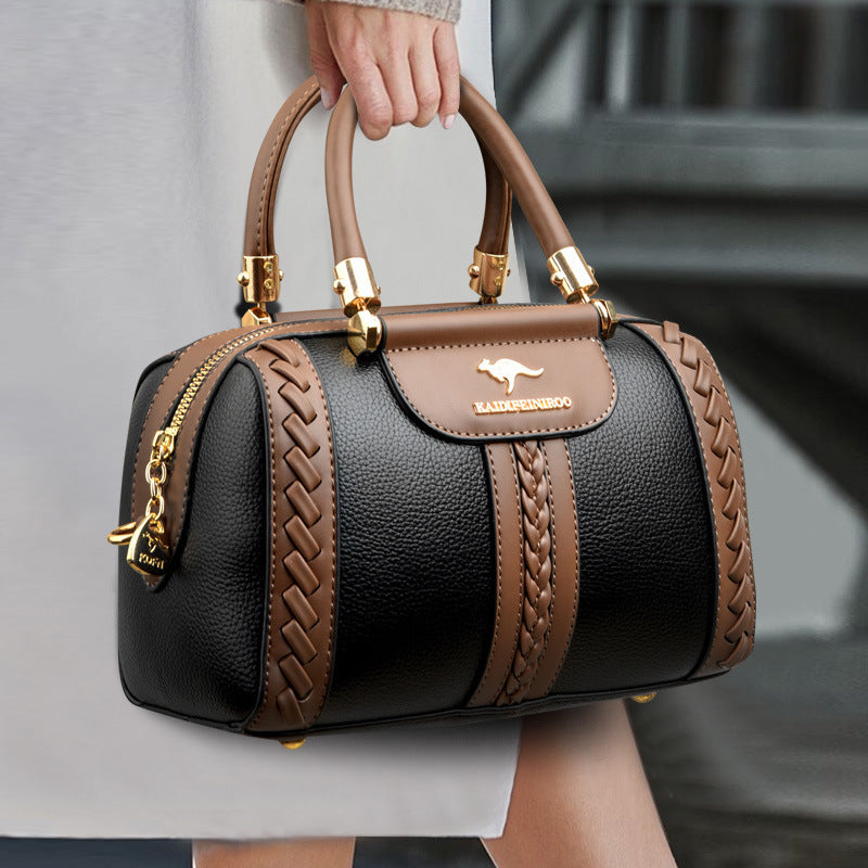 Women's one-shoulder color-block crossbody bag - photo 1 of 12