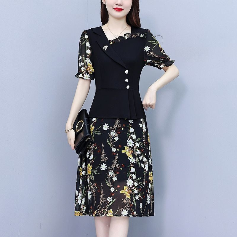 silk dress waistline detail