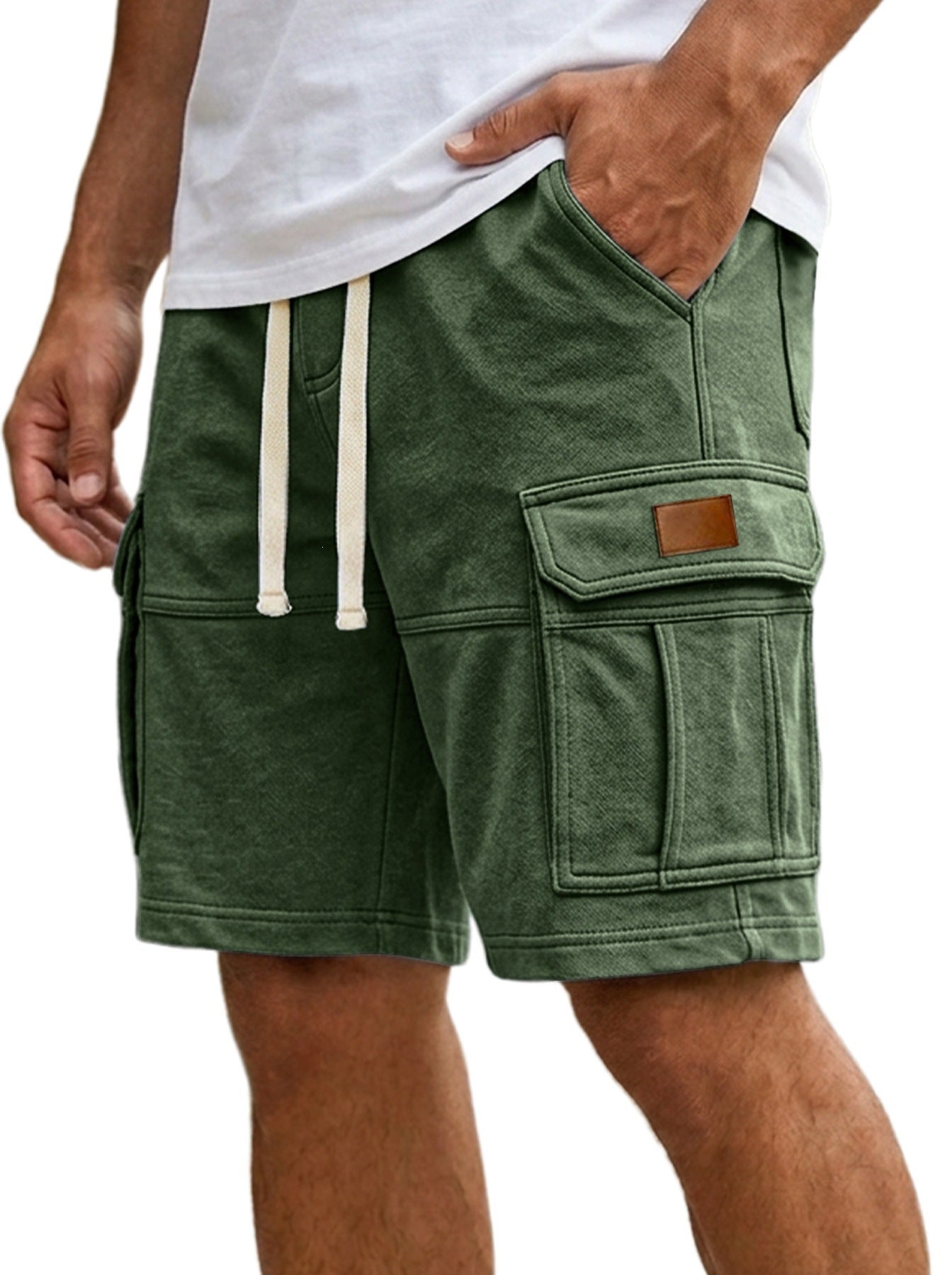 Men's cargo shorts - color swatch collection