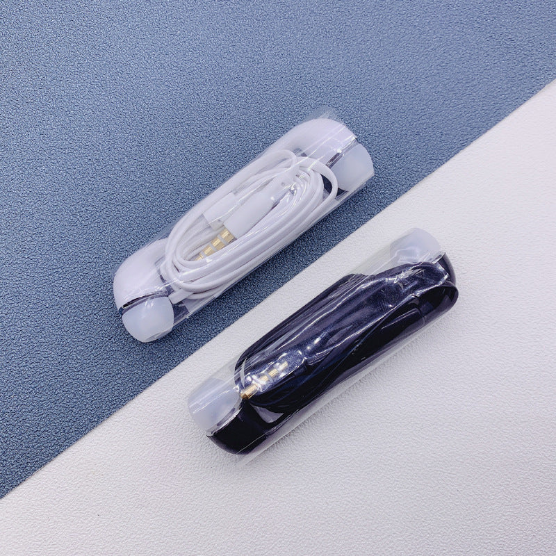 Earphones shown in white colorway