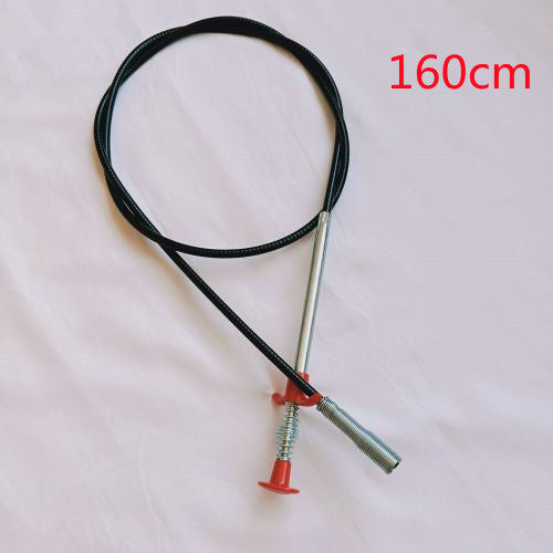 Sewer Dredger Spring Pipe Dredging Tool – Drain Clog Remover & Hair Cleaner - product photo 4 of 5