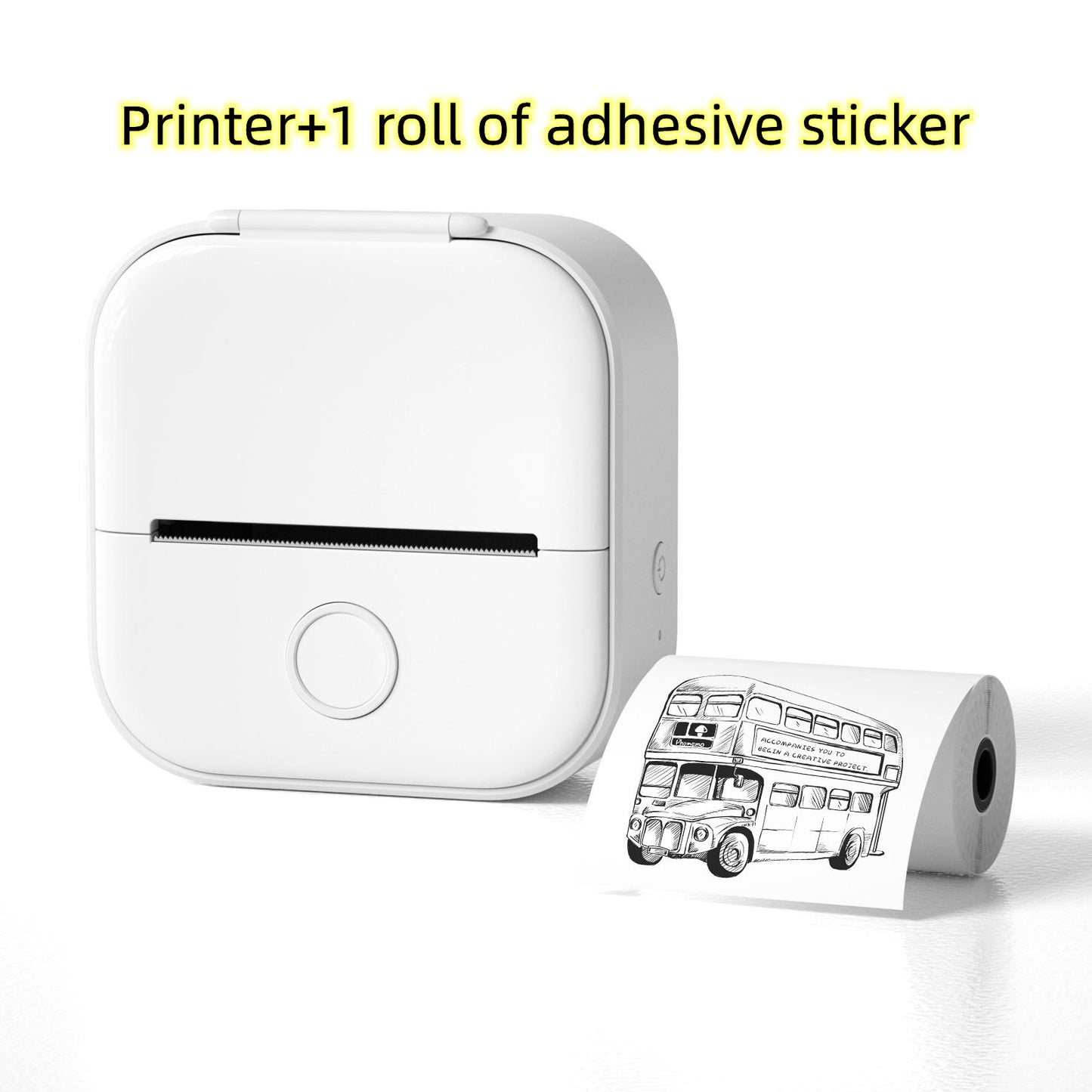 Portable Mini Thermal Label Printer – Bluetooth Photo & Price Tag Printer - product photo 23 of 25