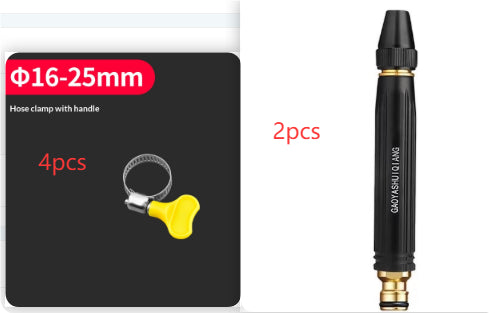 High-Pressure Water Gun Nozzle – Adjustable Car Wash & Garden Hose Sprayer – photo 11 of 13