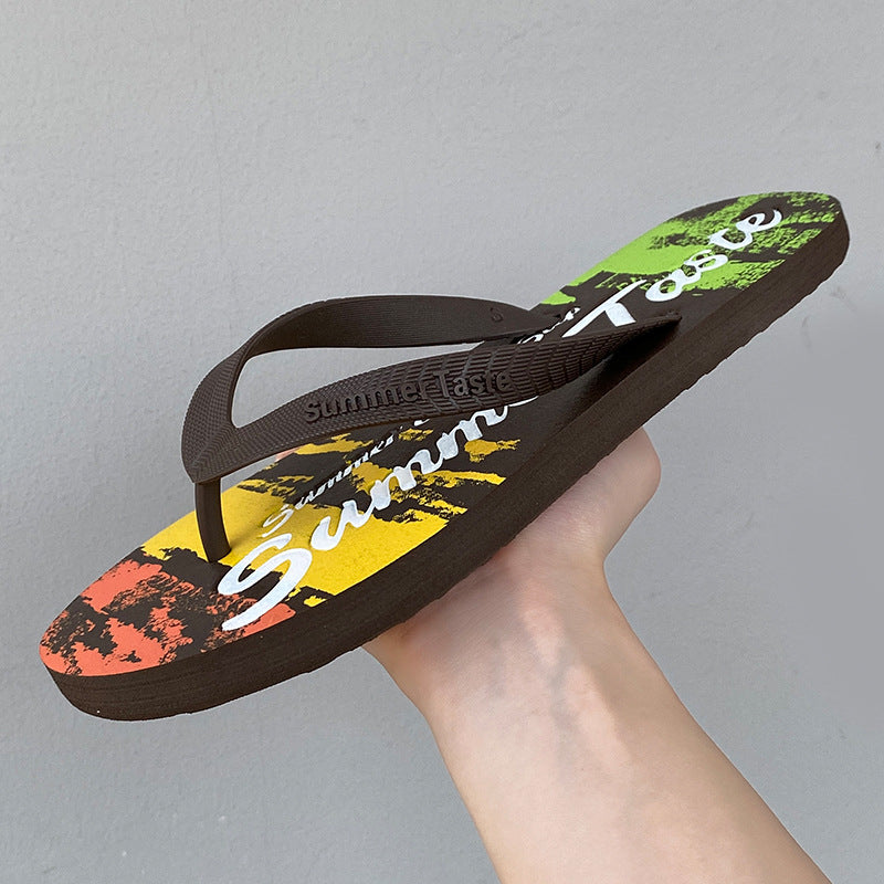 Men's Non-Slip Flip Flops – Casual Foam Sandals – photo 7 of 10