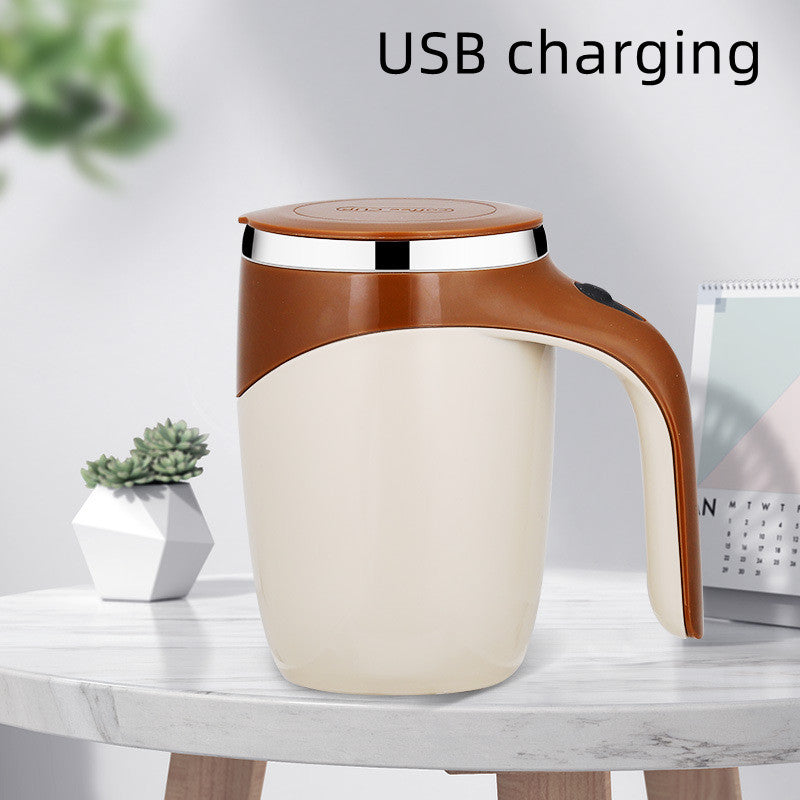 Rechargeable Automatic Stirring Mug – Self-Stirring Coffee & Milkshake Cup – photo 4 of 12