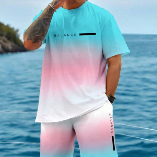 men's casual sports shorts, front view