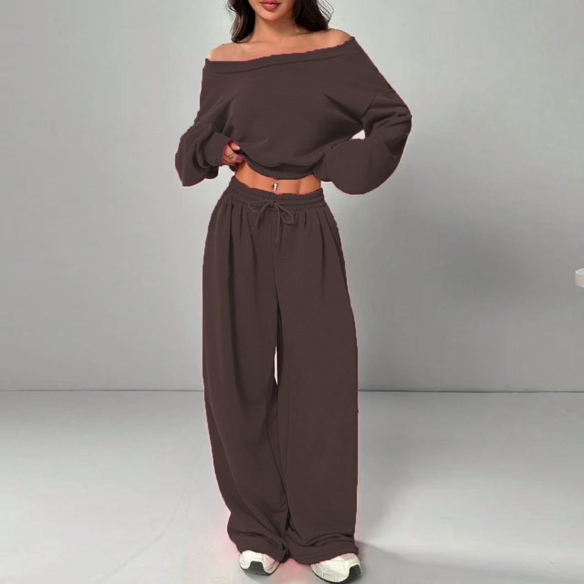 Casual 2-piece sweatshirt and trousers set for women - view 7
