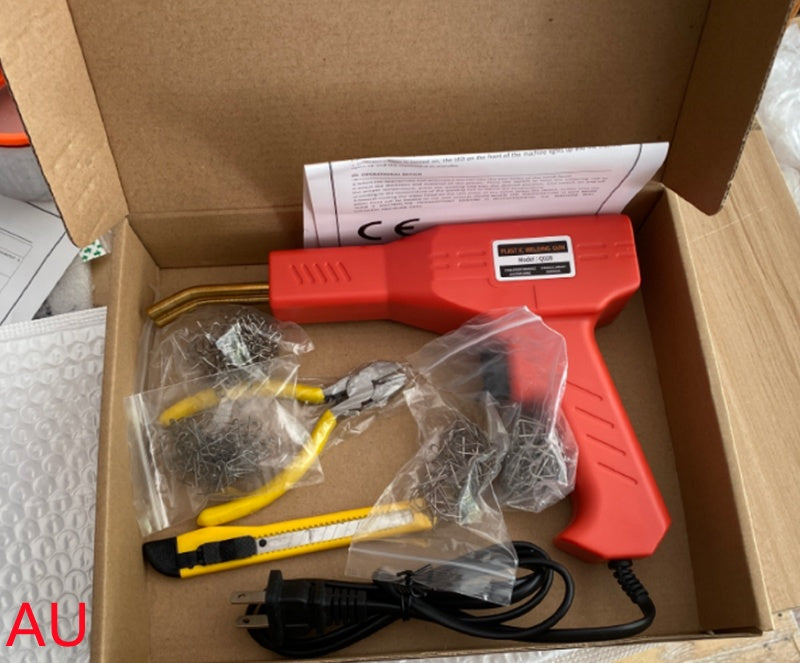 Plastic welder repair kit - repair process demonstration