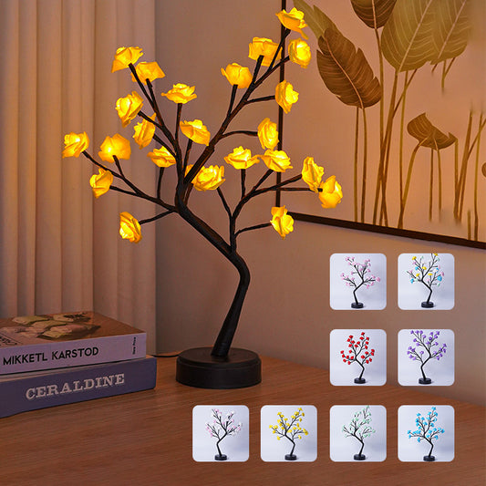 3D rose fairy lamp, main view