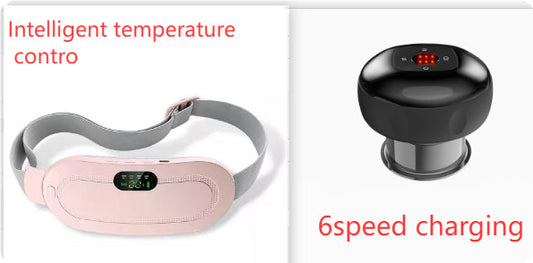 Heating massage belt worn around waist