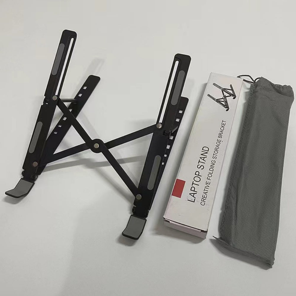 laptop stand height adjustment detail
