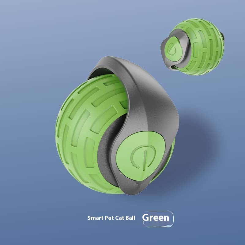 Interactive Cat Toy Ball – Automatic Rolling USB Rechargeable Teaser – photo 8 of 10