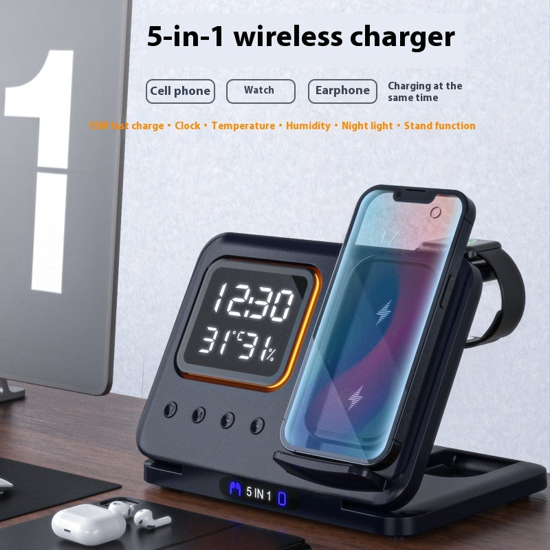 5-in-1 wireless charging stand size and dimensions reference