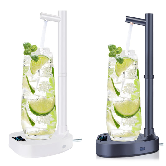 Automatic Water Dispenser Pump – Rechargeable Desktop Water Bottle Stand – photo 1 of 10