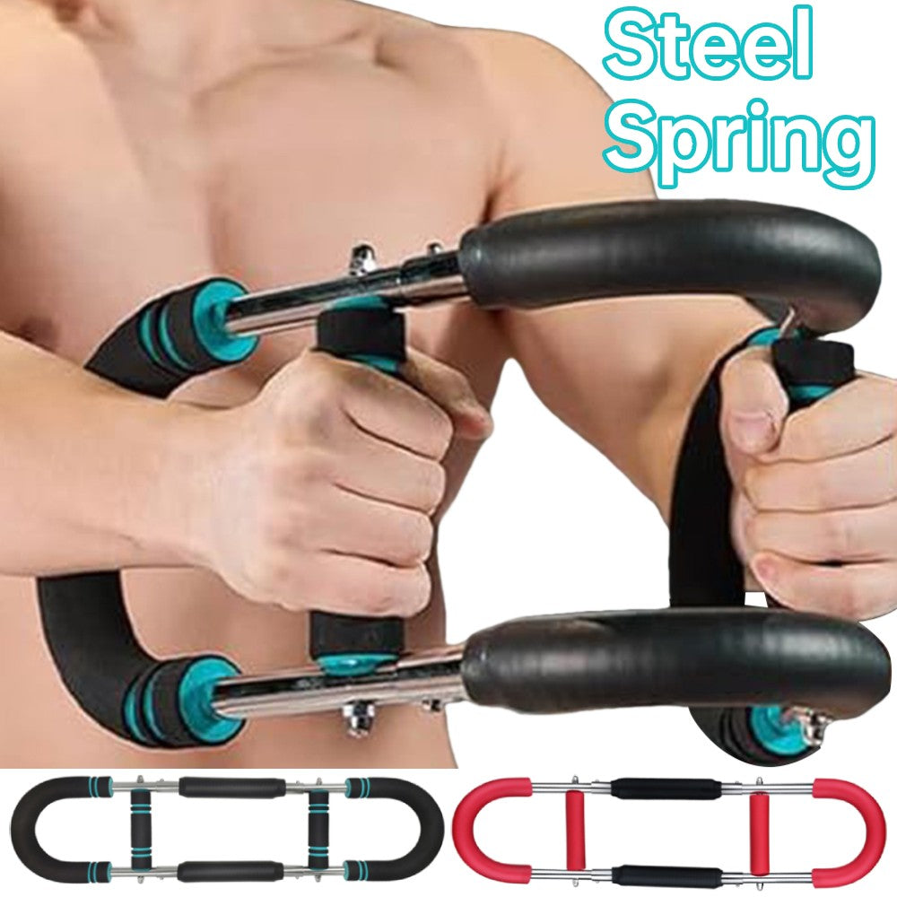 U-Shaped Arm Strengthener & Chest Trainer – Adjustable Home Gym Exerciser - product photo 7 of 8