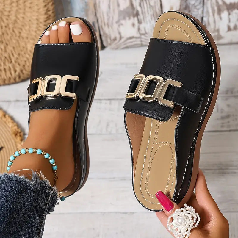 Chain wedge sandals size chart