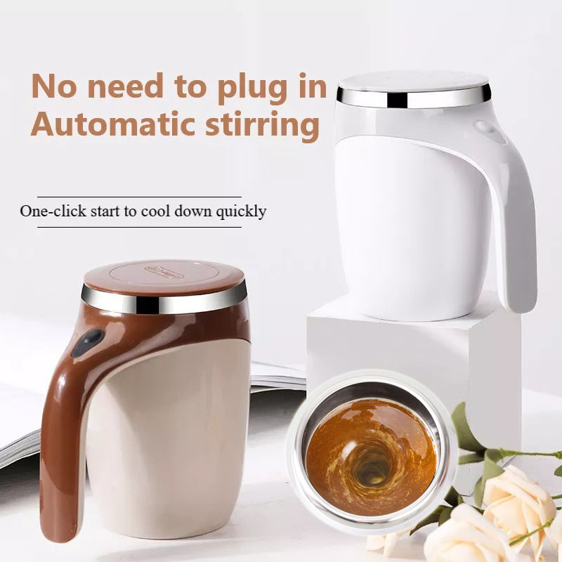 Rechargeable Automatic Stirring Mug – Self-Stirring Coffee & Milkshake Cup – photo 1 of 12
