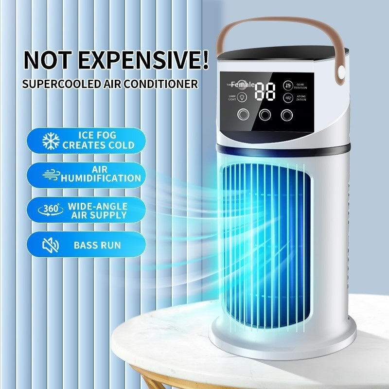 Portable USB Mini Air Conditioner – Water Cooling Fan for Home & Office – photo 4 of 11